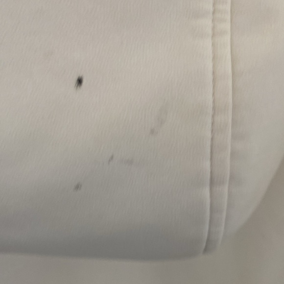 Spyder Women’s White Soft Shell Fleece Lined Jacket with Colorblock Hood. Medium - Picture 10 of 14